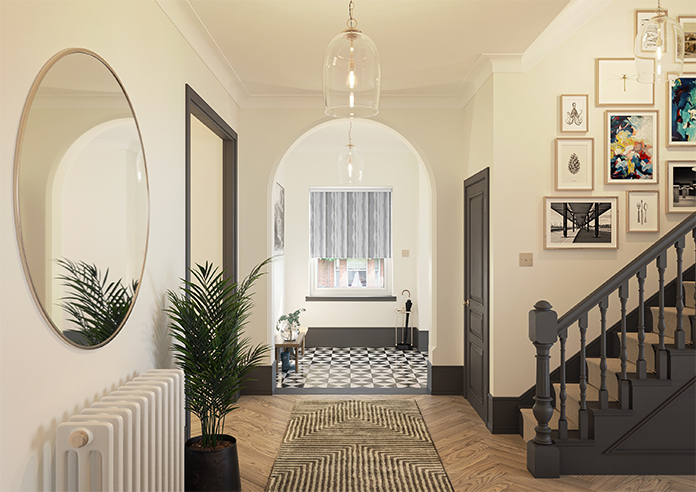 Waterfall Stripe, Tranquil - Roller Blind - Image 8